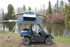 Camping with your roof top tent